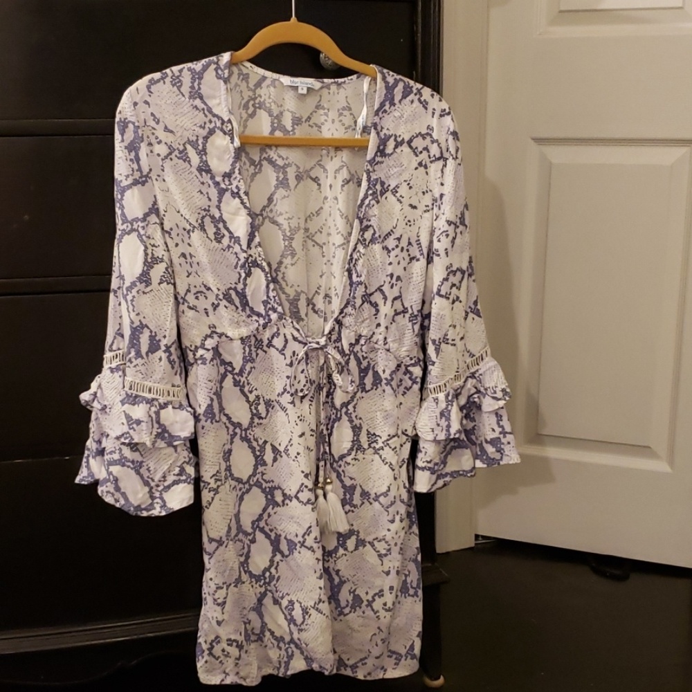 Blue Island swimsuit cover